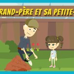 Un grand-père et sa petite-fille – Conversation In French