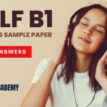 DELF B1 Listening Sample Paper PDF with Answer | DELF Sample Papers