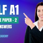 DELF A1 Sample Papers PDF with Answers | DELF A1 Past Exam Papers