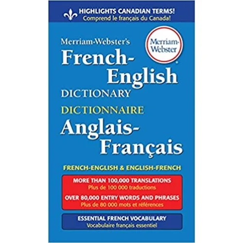 Buy Merriam-Webster's French-English Dictionary At Lowest Price