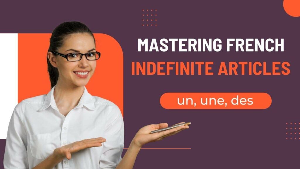 French indefinite articles