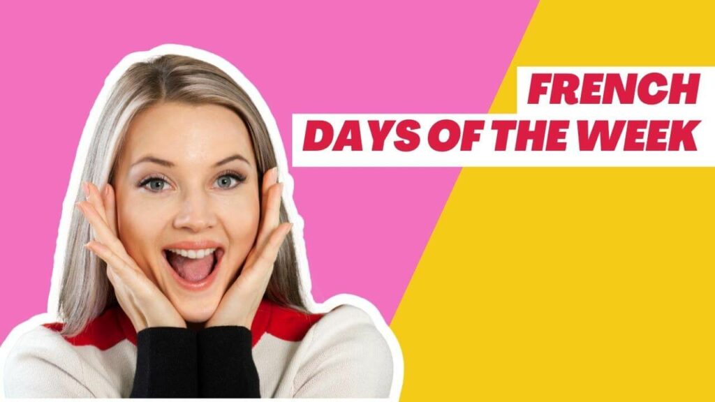 French days of the week