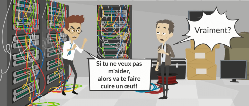 va te faire cuire un oeuf - expression number 1