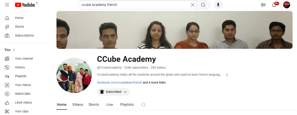 ccube academy youtube