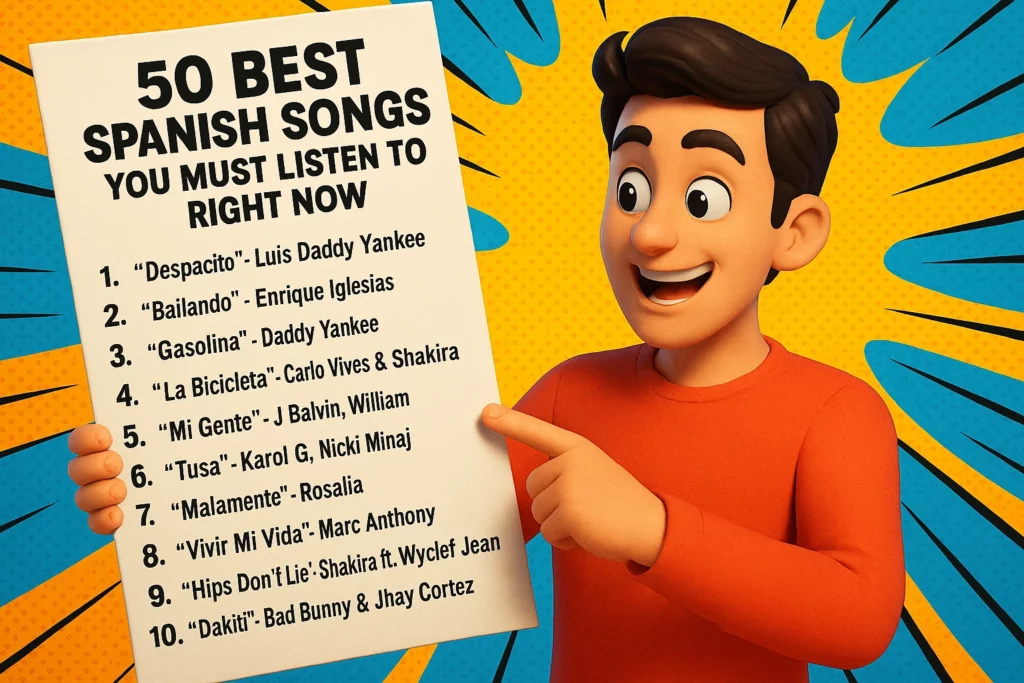 50 Best Spanish Songs You Must Listen To Right Now