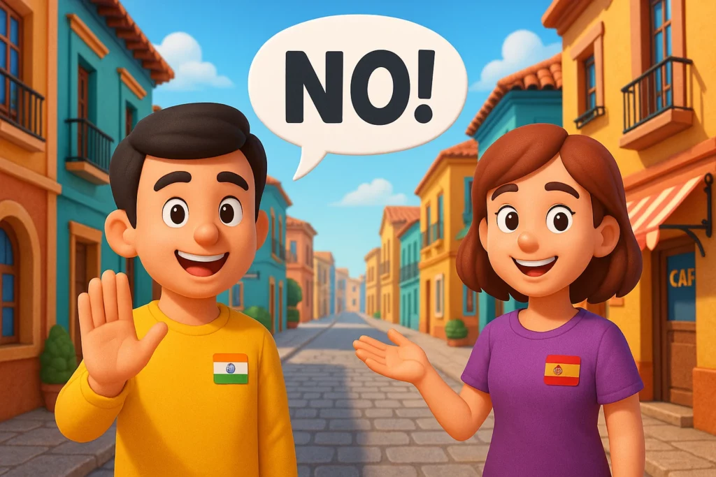 How to say No in Spanish