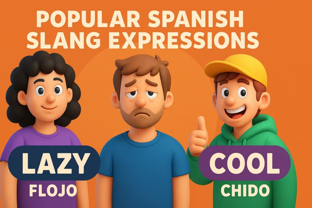 Popular Spanish Slang Expressions Lazy and Cool