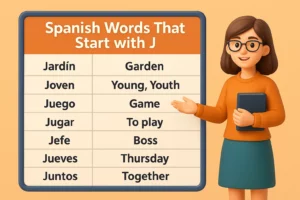 Read more about the article Spanish Words That Start with J: A Joyful Journey Into “J”