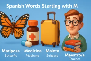 Read more about the article Most Useful Spanish Words That Start with M for Daily Conversations