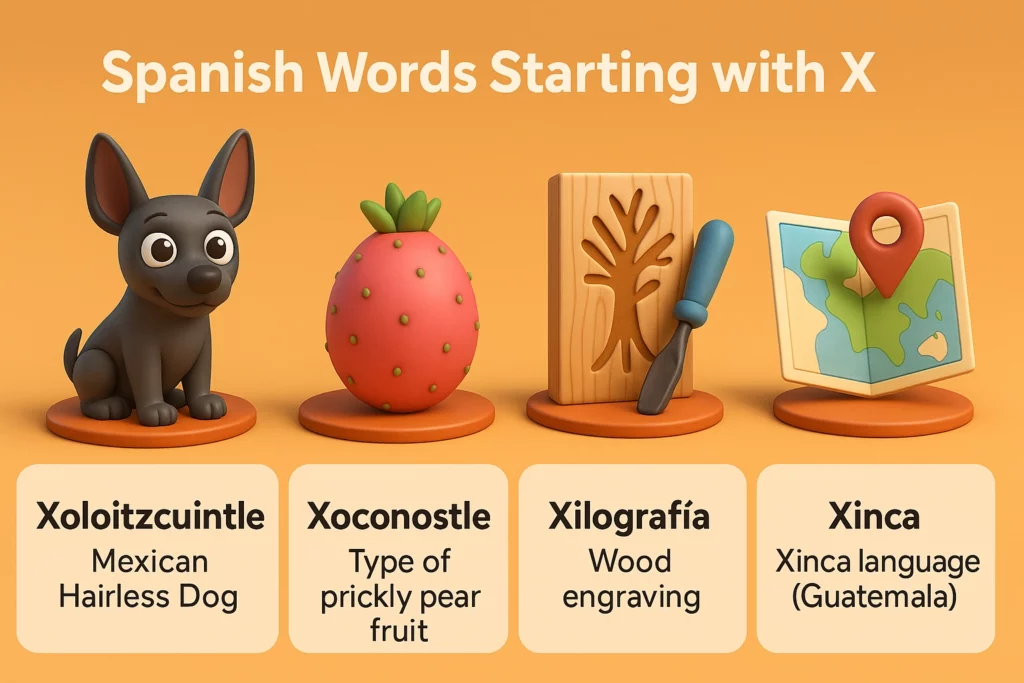 Top Spanish Words That Start with X for Language Learners