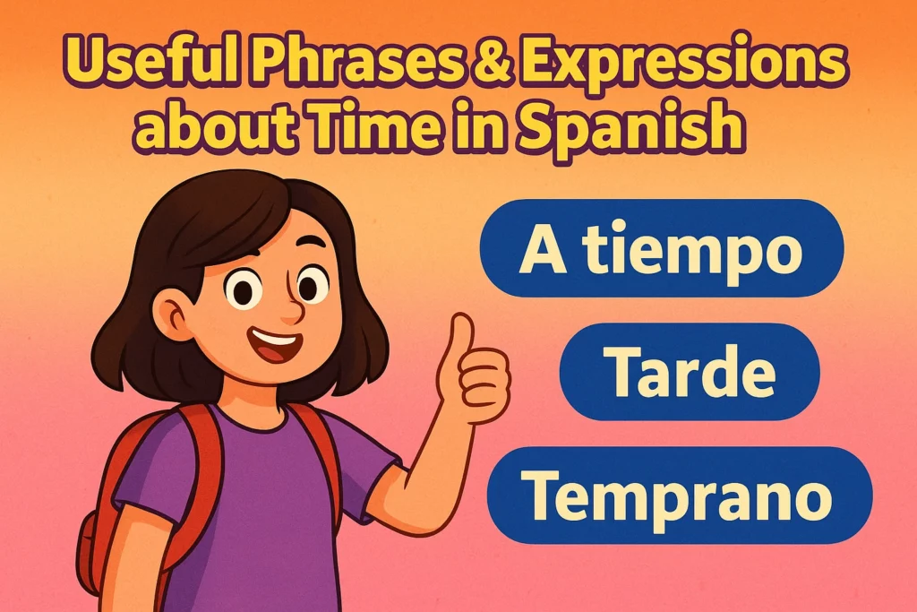 Useful Phrases & Expressions about Time in Spanish