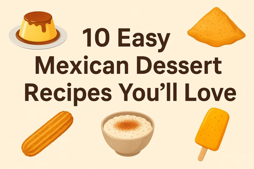 10 Easy Mexican Dessert Recipes You'll Love