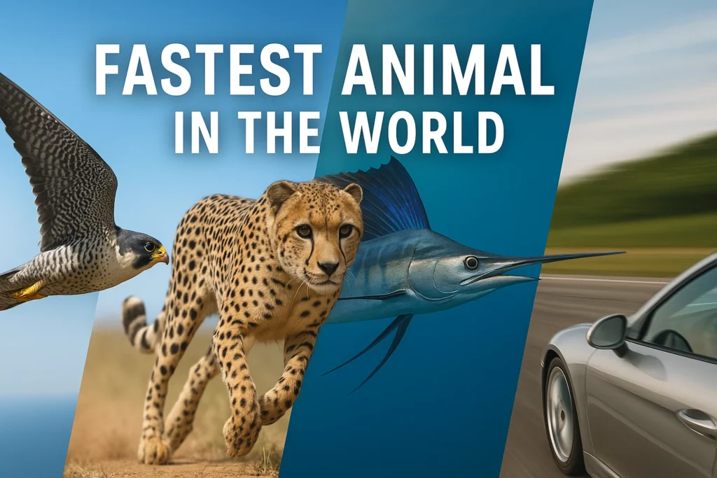 Top 10 Fastest Animals in the World with Speeds and Fun Facts 2025